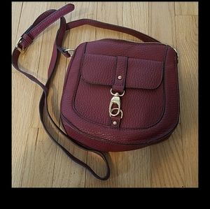 Just fab, Burgundy, Crossbody purse
